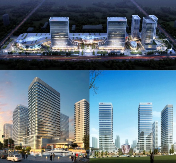 濟南龍泉國際廣場幕墻工程